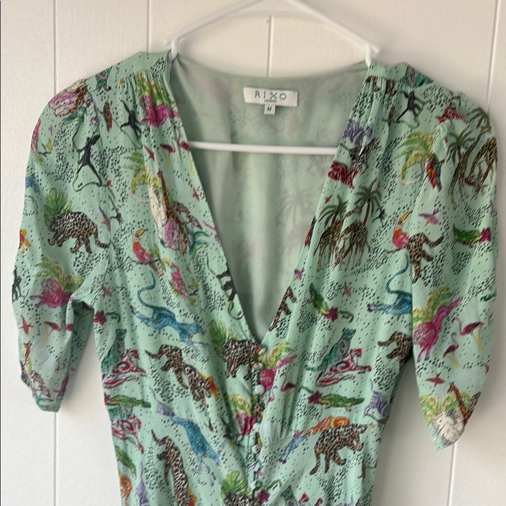 Rico Animal garden dress medium. Rare